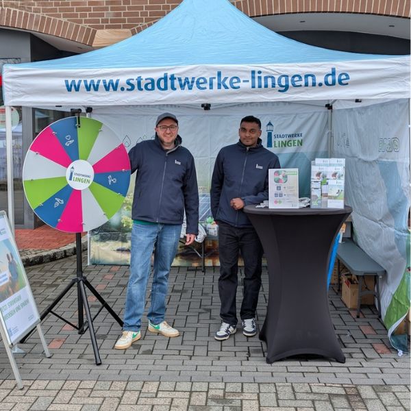 Mobiler Kundenstand in Schapen