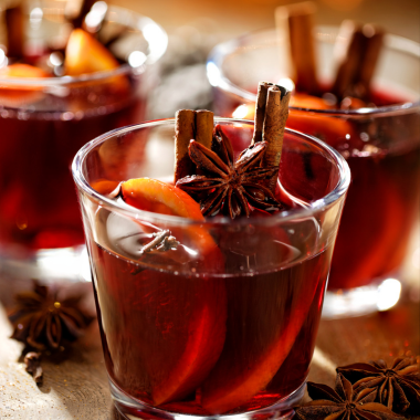 Weihnachtszauber im Saunagarten